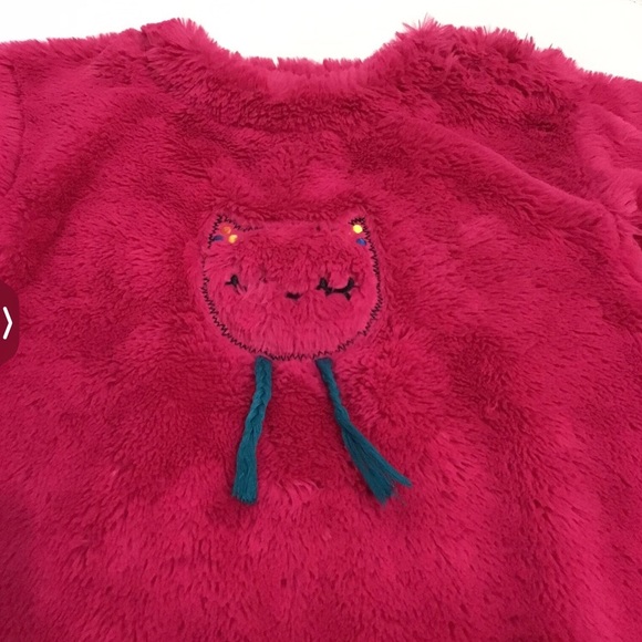 Baby Girl Fuzzy Fleece Nightgown Size 6 month - K309 - Picture 7 of 10